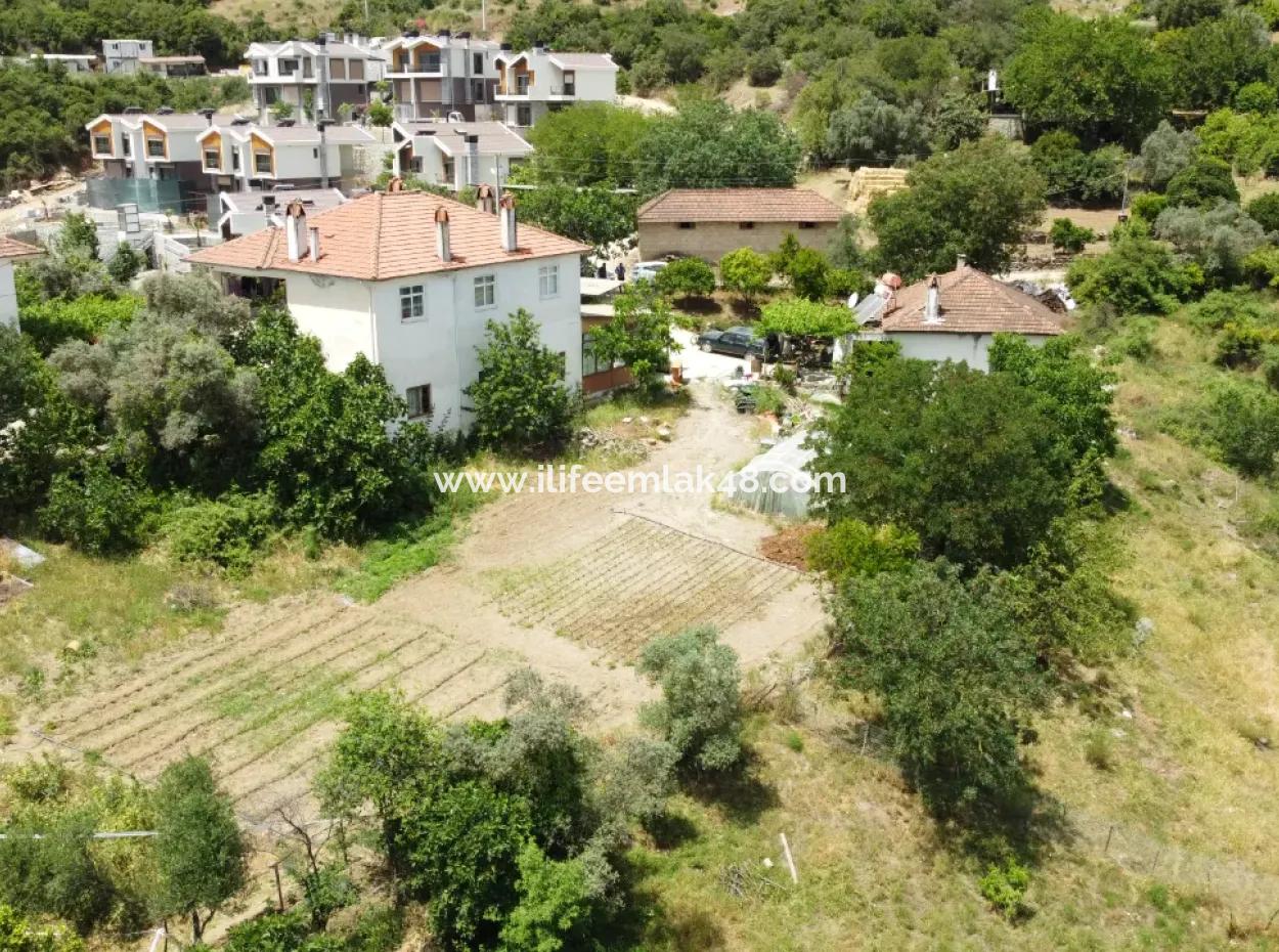 Esentepe'de Satılık 1865 M2 Tarla İçinde 3 Adet Ev Vardır